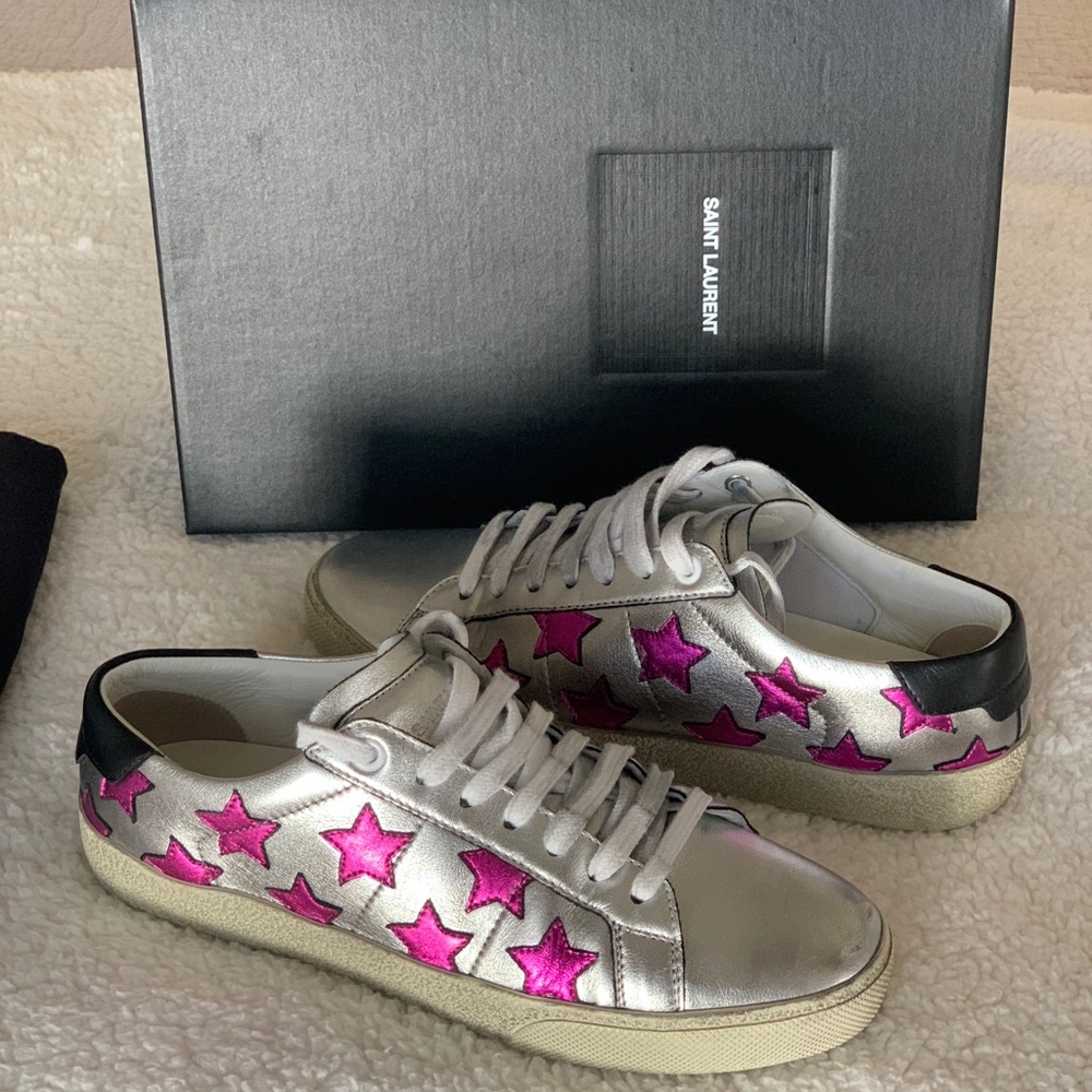 🚨 SALE 🚨 Saint Laurent star sneakers